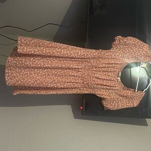 Peach dress Size Large Brand Liberty Love